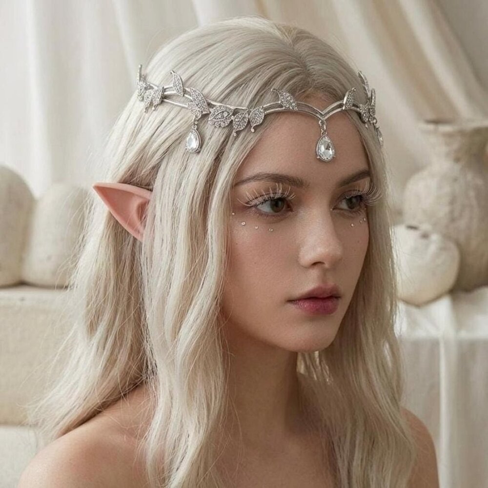 Goddess Crown for Wedding Bride Birthday Princess Bridal Shower